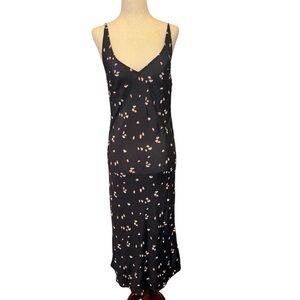 Thakoon Black Floral Dress